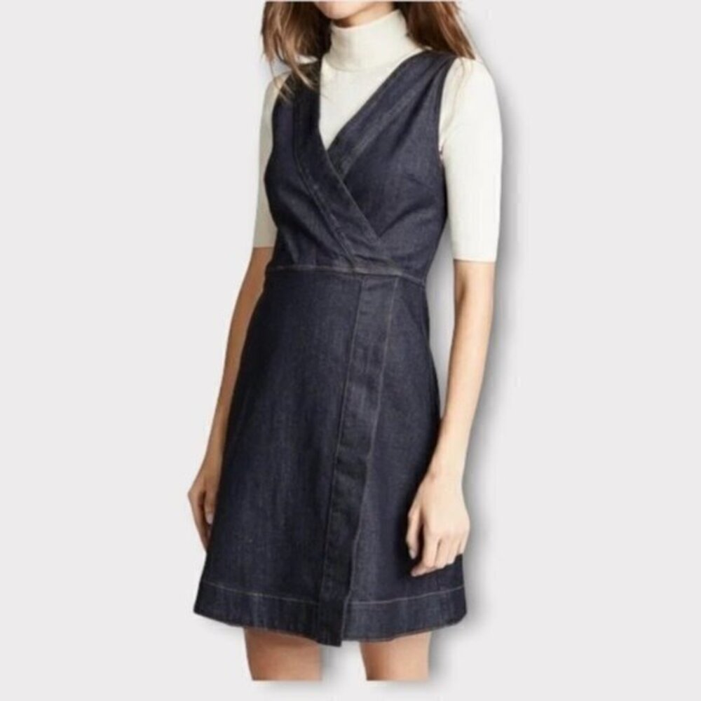 Baldwin NWOT Sleeveless Denim Rinse Goldie Dress Size XS MSRP $225